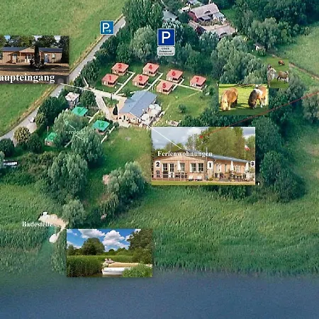 Hébergement de vacances Ferienhaus Mit Kamin Am Achterwasser In Luetow *